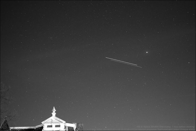 Last Chance to Spot Shuttle Atlantis in Night Sky